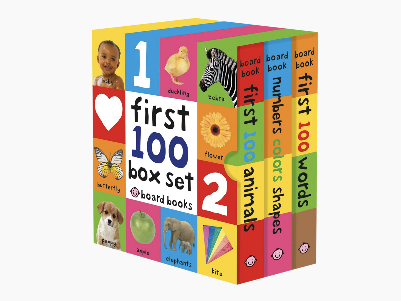 Macmillan First 100 Board Book Box Set (3 books) - Babylist